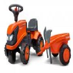 Трактор с прицепом Falk 260C Kubota оранжевый 260C