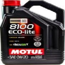 Моторное масло Motul 8100 Eco-Lite SAE 0W-20 4 л (108535)