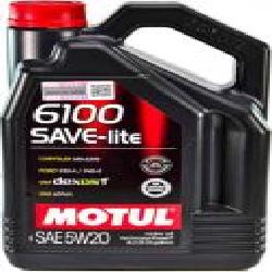 Моторное масло Motul 6100 Save-Lite SAE 5W-20 4 л (108030)