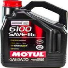 Моторное масло Motul 6100 Save-Lite SAE 5W-20 5 л (108033)