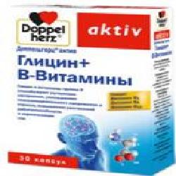 Доппельгерц актив Глицин + В-Витамины №30 (10х3) капсулы