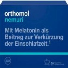 Ортомол Nemuri здоровий сон пакетики з порошком, курс 30 днів пакетик