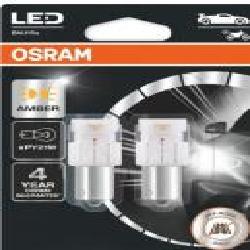 Лампа светодиодная Osram LEDriving 7507DYP-02B PY21W BAU15s 12В 1,3 Вт 2 шт.