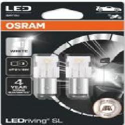 Лампа светодиодная Osram LEDriving 7528DWP-02B P21/5W BAY15D 12В 2 Вт 2 шт.