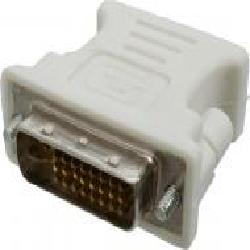 Переходник Patron DVI-I 24+5 M на VGA F белый (ADAPT-PN-DVI-VGA-F)