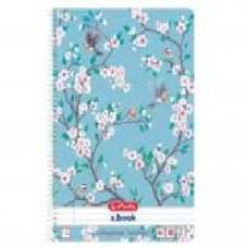 Блокнот А4 80 листов линия Ladylike Birds 50021468B Herlitz