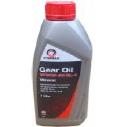 Масло трансмиссионное COMMA GEAR OIL 80W-90 1 л(GEAR OIL EP80-90 GL4 1L)