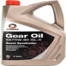 Масло трансмиссионное COMMA GEAR OIL 75W-90 5 л(SX75W90 GL5 5L SEMIS.)