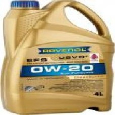 Моторное масло RAVENOL RAV EFS SAE 0W-20 4 л (RAV EFS SAE 0W20 4L)