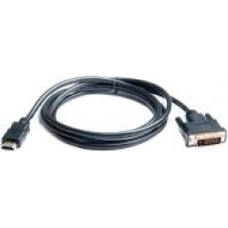 Кабель мультимедийный Real-el HDMI – DVI 1,8 м black (EL123500013)