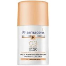 Флюид Pharmaceris F SPF 20 интенсивно маскирующий 03 bronze 30 мл