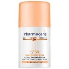 Флюид Pharmaceris F SPF 50+ корректирующий 01 ivory 30 мл