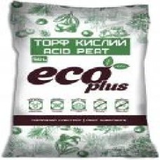 Субстрат торфяной Eco Plus Торф кислый 50 л