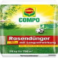 Удобрение для газонов Compo долговременный эффект 20 кг 3112