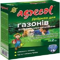 Удобрение минеральное Agrecol Super для газонов многокомпонентное 1,2 кг