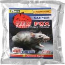 Родентицидное средство от грызунов Red Fox super 250 г