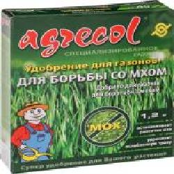 Удобрение минеральное Agrecol для газонов против мха 1,2 кг