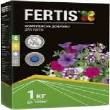 Удобрение для цветов Fertis НПК 12-8-16+МЕ 1 кг