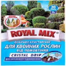 Удобрение кристаллическое Royal Mix для хвойных от пожелтения 20 г