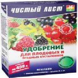 Удобрение кристаллическое Чистий Лист для плодовых и ягодных культур 300 г