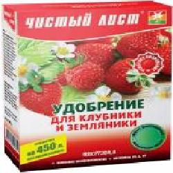 Удобрение кристаллическое Чистий Лист для клубники и земляники 300 г