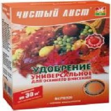 Удобрение кристаллическое Чистий Лист Осеннее универсальное 300 г