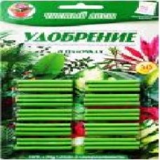 Удобрение в палочках Чистий Лист для декоративно-лиственных растений 30 шт