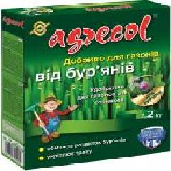 Удобрение минеральное Agrecol для газонов против сорняков 1,2 кг