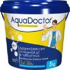 Средство дезинфицирующее Хлор 3 в 1 в таблетках 5 кг MC-T AquaDoctor