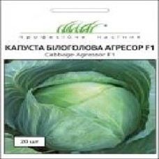 Семена Професійне насіння капуста белокочанная Агрессор F1 20 шт.