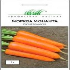 Семена Професійне насіння морковь Монанта 1 г