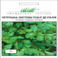 Семена Професійне насіння петрушка листовая Гигант де Италия 1 г