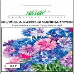 Семена Професійне насіння василек махровый Волшебная смесь 0,1 г