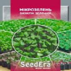 Семена Seedera базилик зеленый мікрозелень 10 г