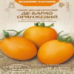 Семена Семена Украины томат высокорослый Де-Барао оранжевый 0,1 г