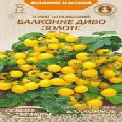 Семена Семена Украины томат штамбовый Балконное чудо золотое 656400 0,1 г
