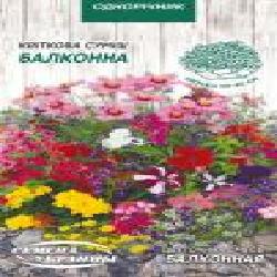 Семена Семена Украины цветочная смесь Балконная 0,5 г