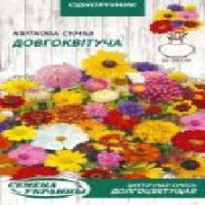 Семена Семена Украины цветочная смесь Долгоцветущая 1 г