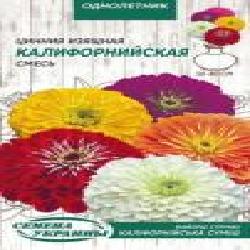 Семена Семена Украины цинния изящная Калифорнийская смесь 805300 0,5 г