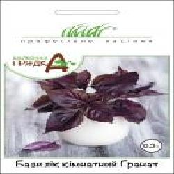 Семена Професійне насіння базилик Гранат комнатный 0,3 г