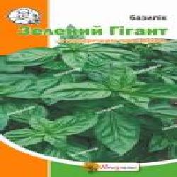 Семена Яскрава базилик Зеленый Гигант с гвоздичным привкусом 0,3 г (4823069813079)