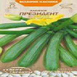 Семена Семена Украины кабачок-цукини Президент 3 г