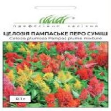 Семена Професійне насіння целозия перистая Пампасское перо смесь 0,1 г (4823058202686)