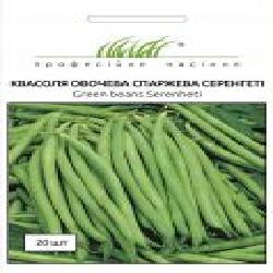 Семена Професійне насіння фасоль спаржевая Серенгети 20 шт. (4820176694102)