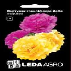 Семена LedaAgro портулак махровый Дабл 0,05 г (4820119793718)