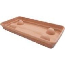 Поддон пластиковый Terra Plato Jardinera 7604 прямоугольный терракот (7604 Ter)