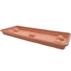 Поддон пластиковый Terra Plato Jardinera 7605 прямоугольный терракот (7605 Ter)