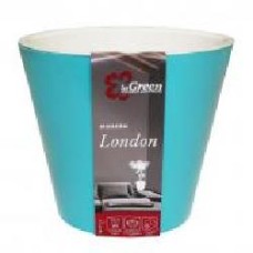 Горшок InGreen London круглый 5 л голубой (ING6206ГЛЖ)