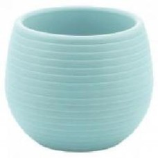 Горшок Serinova COLORFUL №3 круглый 0,55 л светло-голубой (ES03-PudraMavi 11465)