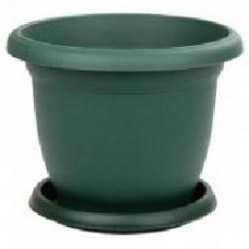 Горшок Serinova с поддоном VІLLA FLOWER №7 круглый 8,8 л зеленый (V507GREEN 11645) Горшок Serinova с поддоном VІLLA FLOWER №7 круглый 8,8 л зеленый (V507GREEN 11645)